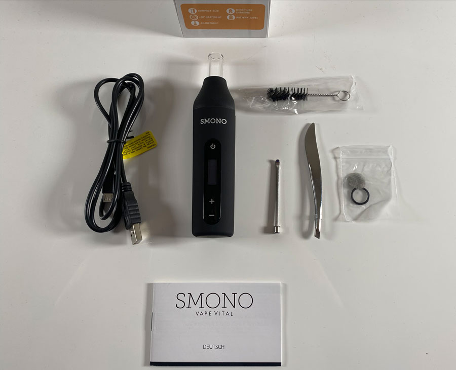 Smono 3 Vaporizer Supplied